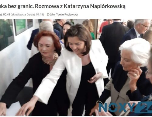 Sztuka bez granic. Rozmowa z Katarzyną Napiórkowską